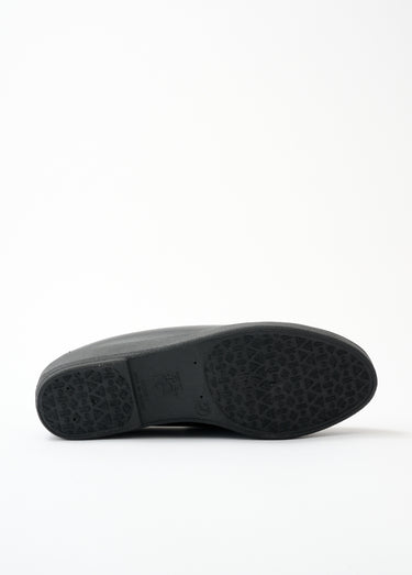 Derbies grande largeur scratchées cuir brodées Noir