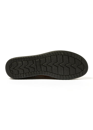 Derbies loafers confortables avec zip Taupe