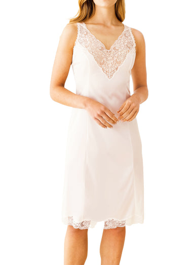 Fond de robe dentelle Poudré