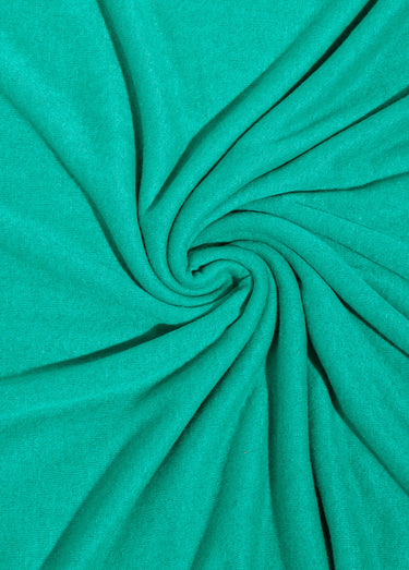 Coupon tissu jersey flammé, gazon Vert