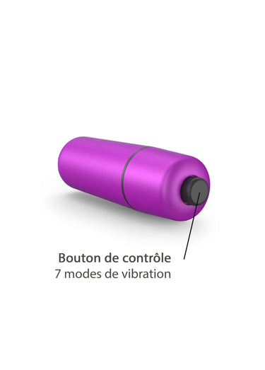 Mini sextoy vibrant nomade WAOUHHH Violet