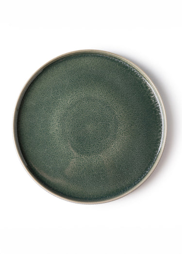 Service de table grès émaillé 12 pièces clair Vert