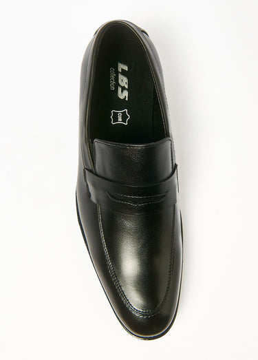 Mocassins élégants cuir Noir