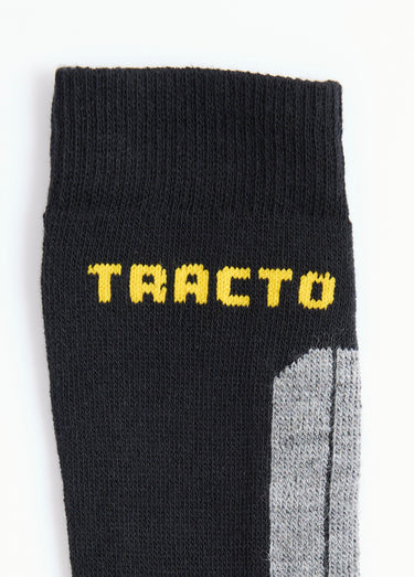 Chaussettes de travail renforcées, coton Noir
