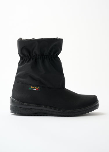 Boots imperméables grande largeur Noir