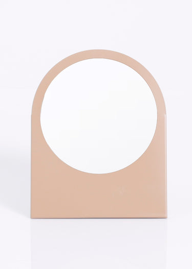 Miroir à poser en métal Bois