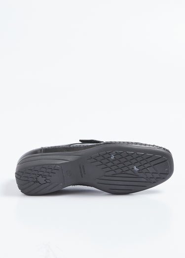 Derbies compensées scratchées Noir