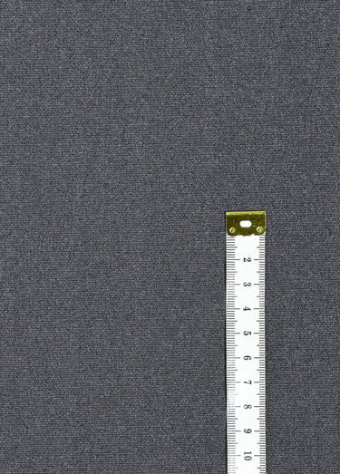 Coupon tissu habillement jersey moucheté Gris