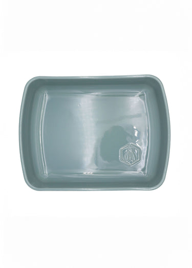 Moule rectangulaire 34cm céramique, clair Vert