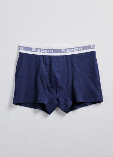 Boxer uni ceinture élastiquée Bleu