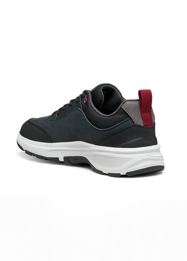 Baskets sportswear avec semelle technique Bleu Marine/Noir