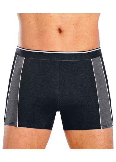Boxer fermé - lot de 2 Noir/Gris Lot2