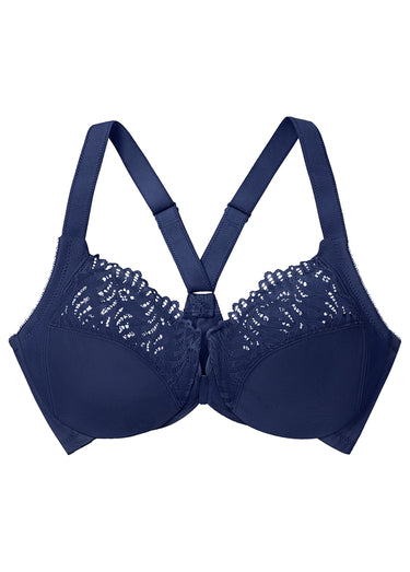 Soutien-gorge WonderWire avec dos nageur Bleu