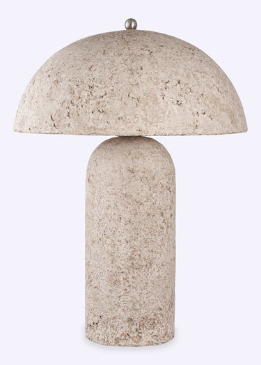 Lampe de table design, effet pierre Pierre