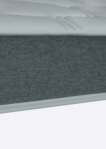 Matelas mousse haute résilience ferme, haut. 17/18cm Blanc