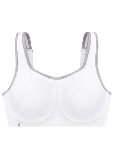 Soutien-Gorge pour Sport à impact élevé Blanc/Gris