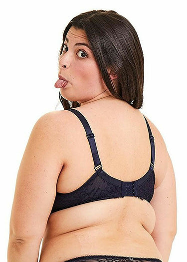 Soutien-gorge ampliforme, grand maintien Bleu