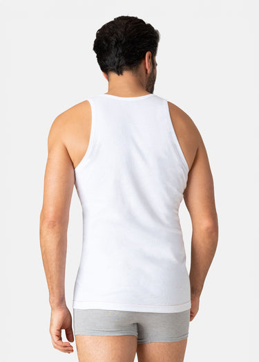 Débardeur pour homme Blanc