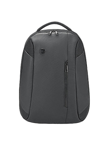 Sac à dos informatique semi-rigide zippé Noir