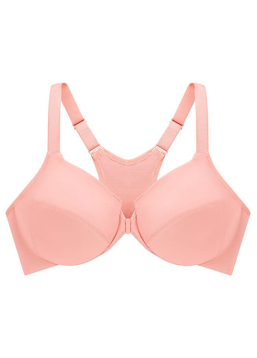 Soutien-gorge WonderWire Grandes Tailles Effet Amincissant, à Armatures et Fermeture Frontale n°1247 Abricot