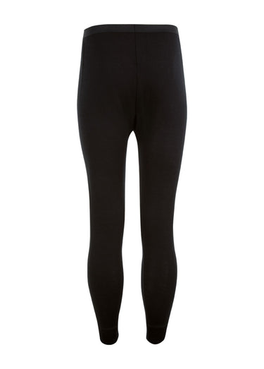 Caleçon long chaud avec de la laine Noir