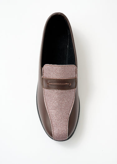 Mocassins largeur confort élastiques d'aisance Marron