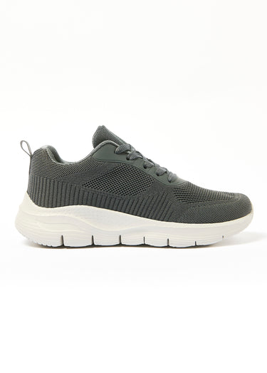Baskets dad shoes mesh Gris