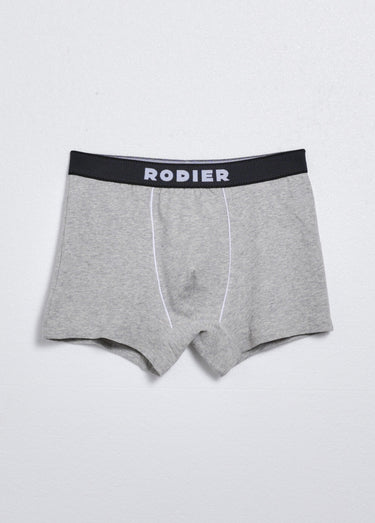 Boxers ceinture élastiquée avec logo Noir/Gris