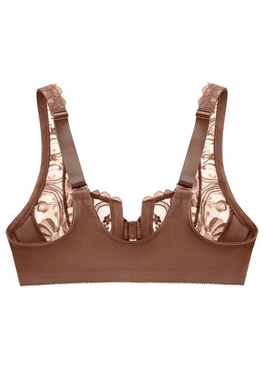 Soutien-gorge WonderWire avec dentelle Moka