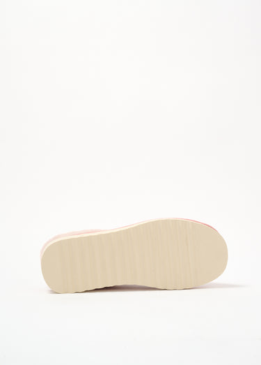 Chaussons doux fourrés largeur confort Rose