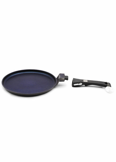 Crêpière amovible alu 26cm Diamant Bleu Bleu