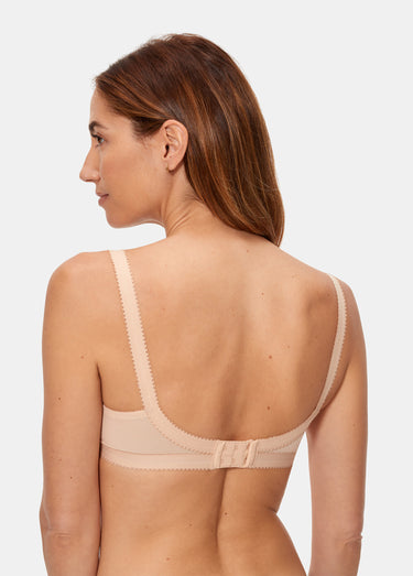 Soutien-gorge Coeur Croisé sans armatures Chair