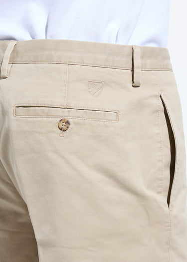 Bermuda chic en twill de coton Beige