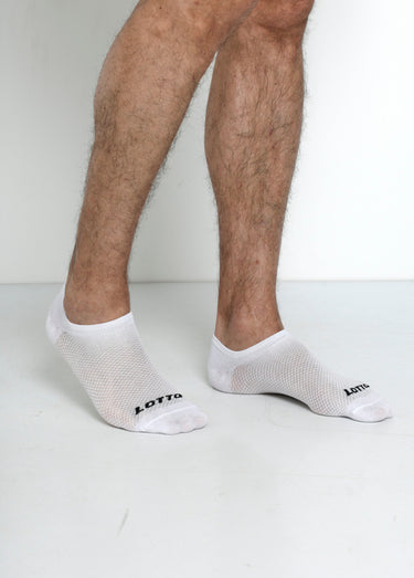 Socquettes de sport avec logo Blanc
