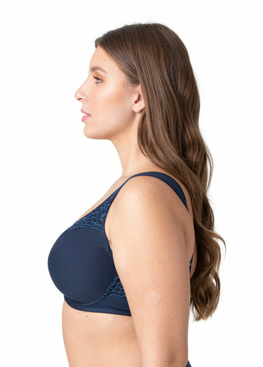 Soutien-gorge avec armatures, COTTON NOW Bleu