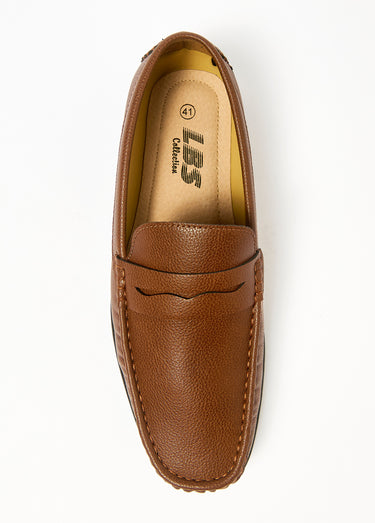 Mocassins confortables Marron Clair