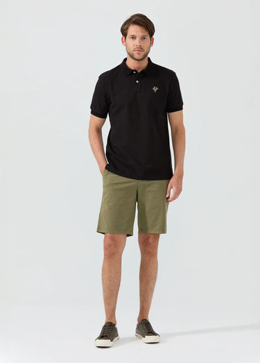 Bermuda chino en toile poches italiennes Kaki