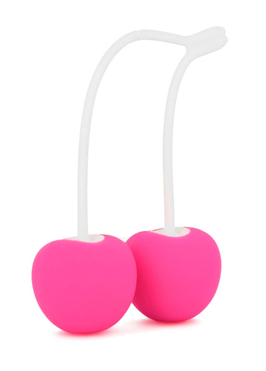 Boules de geisha silicone CHERRY LOVE Rose