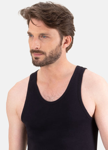 Débardeur pour homme Noir