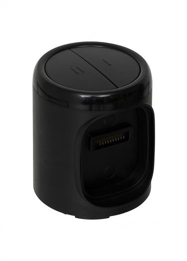 Hachoir sans fil avec bol en verre Noir