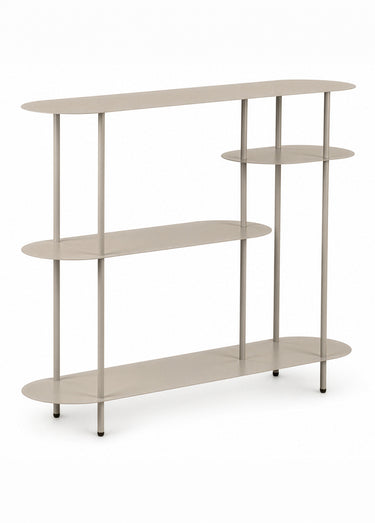 Etagère asymétrique métal 4 niveaux RIETI Sable