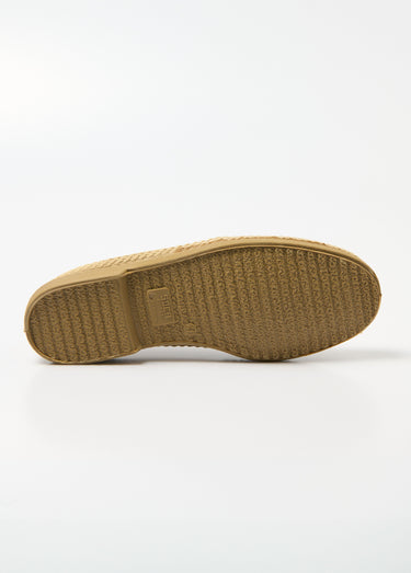 Mocassins toile perforée élastiqués Beige