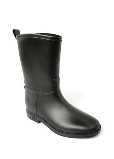 Bottes de pluie effet coutures apparentes Noir
