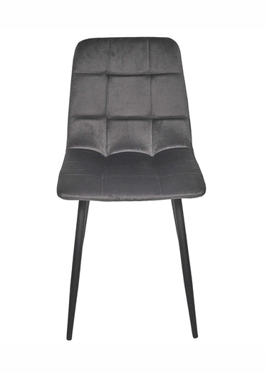 Set 4 Chaises MATEO Gris