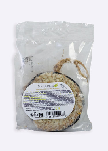Demi noix de coco arachides pour oiseaux Naturel