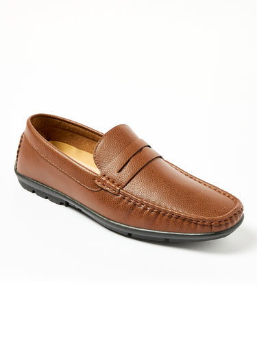 Mocassins confortables Marron Clair