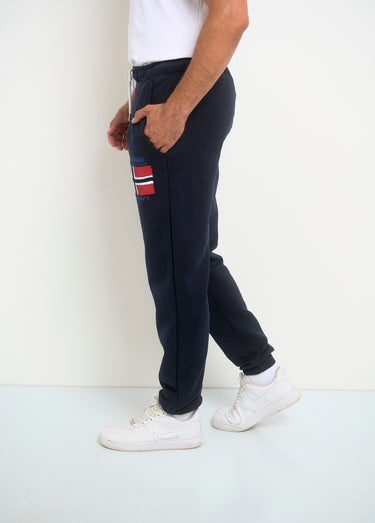 Pantalon de jogging molleton pour homme Marine