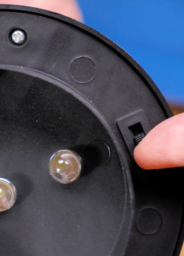 Lampes solaires pour gouttière à fixer Noir