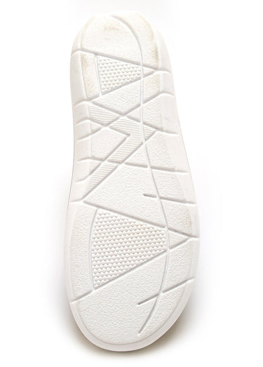 Sandales cuir confortables, extra large Marine