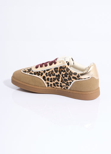 Sneakers fantaisie léopard et paillettes Leopard